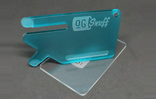 OG Snuff Card Frosted Teal